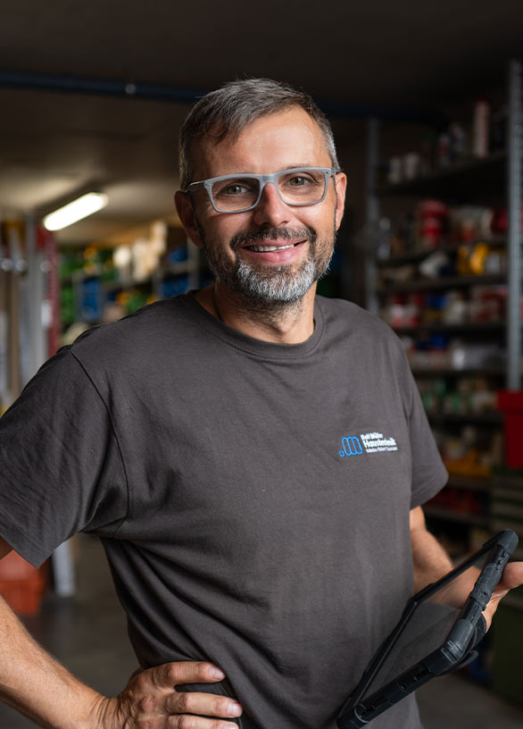 Robert Golombek, Geschäftsführer Rolf Müller Haustechnik