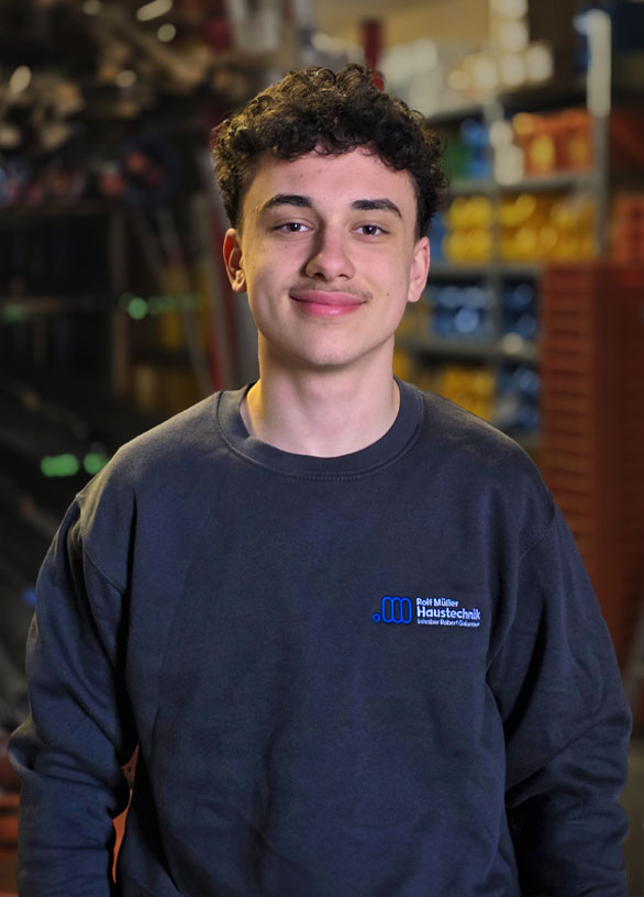 Ian Gund, Auszubildender , Rolf Müller Haustechnik GmbH